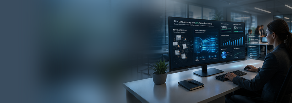 Automated Survey Data Processing with 98% Accuracy for a Research Firm