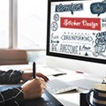 Sticker Design Services for an Advertising Firm