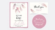 Thank You Card Design for Babies