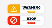 Warning Sticker Designs