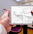 Retail Space Drafting Services to an Architectural Firm