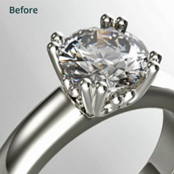 Jewelry Photo Correction Before