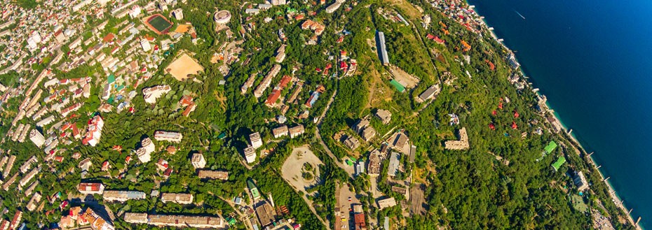 Panorama Photo Stitching for Online Maps