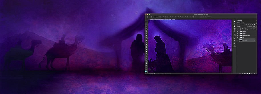 Raster to Vector Conversion Using Photoshop
