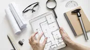 Black and White Floor Plan