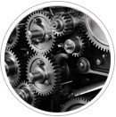 Industrial machines retouching/editing