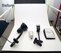 Moderately Complex Shaped Objects Before