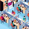 Portrait Illustration of Corporate Personalities