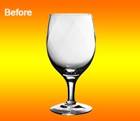 Translucent Object Masking Before
