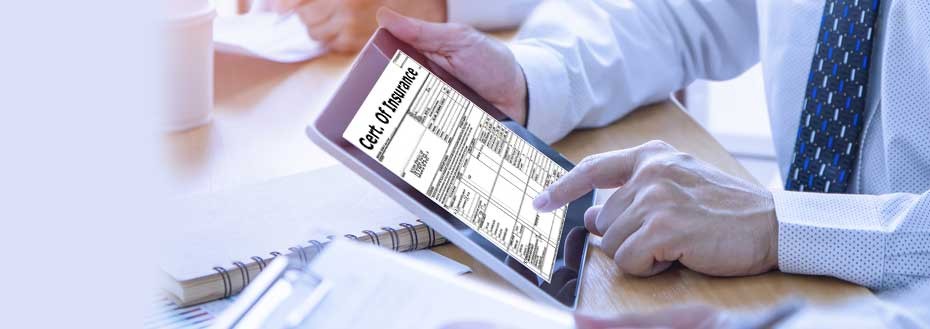 Certificate of Insurance Services
