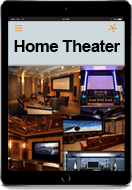 iPad App to Offer Different Home Theater Packages