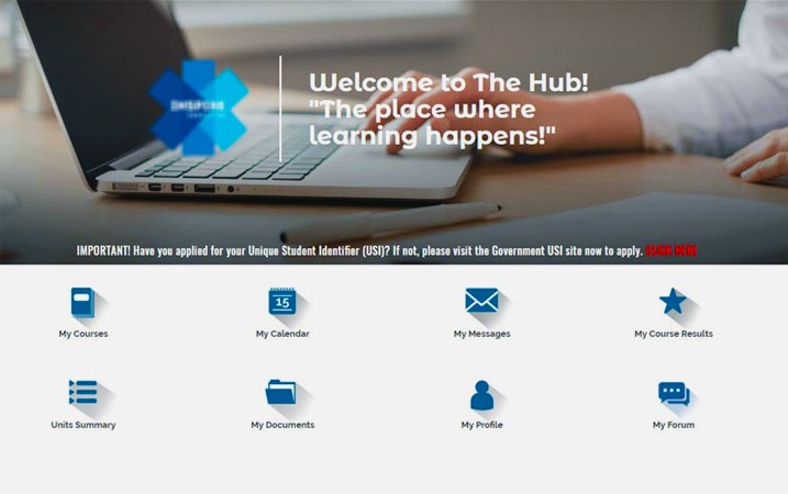 Customized Theme Design for Training Course Details