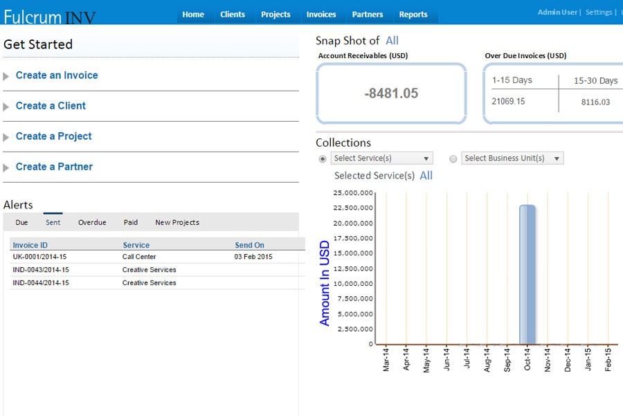 Fulcrum Invoice - Home