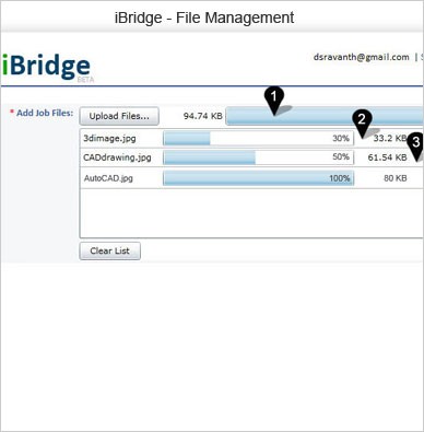 iBridge file  management