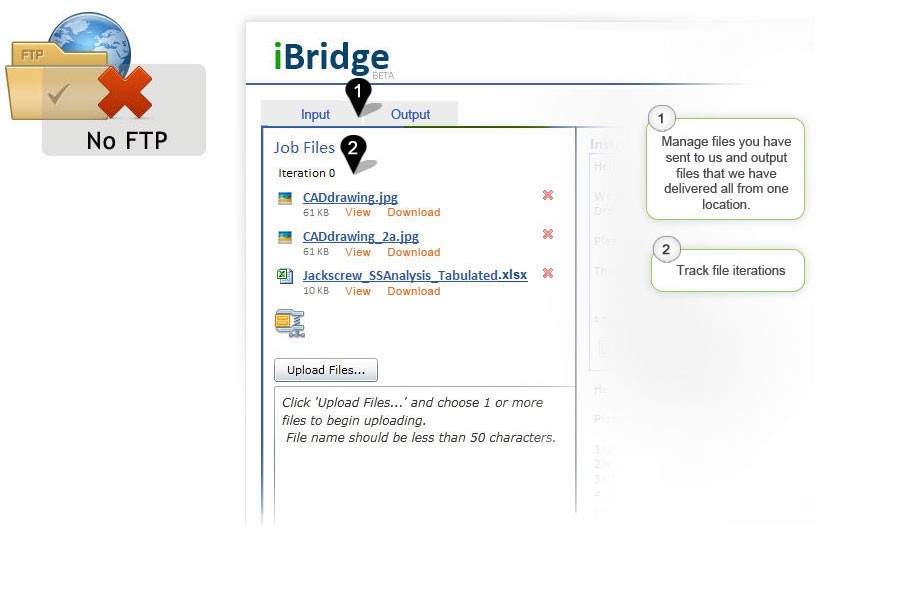 iBridge - Track Files