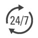 24/7 Availability