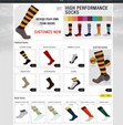 O2I Developed e-Commerce Website for a Socks Manufacturer