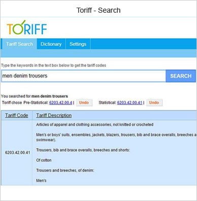 toriff search2