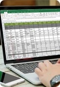 O2I Provided Online Data Entry for Organic Greens Farm